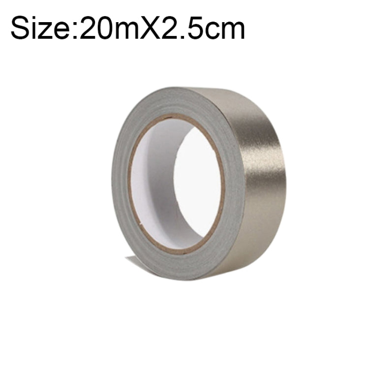 Nastro tessuto conduttivo biadesivo 20m x 2,5cm