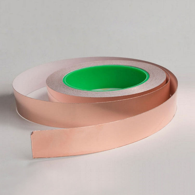 Nastro conduttivo in rame puro biadesivo 20m x 15mm