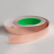 Nastro per mascheratura di segnali con nastro conduttivo in lamina di rame biadesivo in rame puro, dimensioni: 20 m x 6 mm, Size: 20m x 6mm