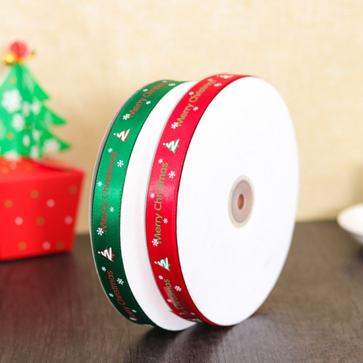 Confezione regalo natalizia con fiori, nastro colorato, dimensioni: 91 m x 2 cm, Coloured Ribbon