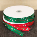 Confezione regalo natalizia con fiori, nastro colorato, dimensioni: 91 m x 2 cm, Coloured Ribbon