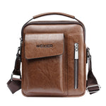 Borsa a tracolla messenger da uomo casual moda universale, dimensioni: L (24 cm x 20 cm x 6 cm)