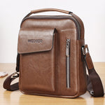 Borsa a tracolla messenger da uomo casual moda universale, dimensioni: L (24 cm x 20 cm x 6 cm)