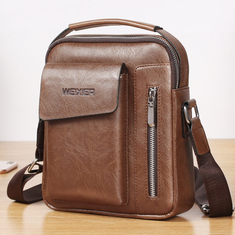 Borsa a tracolla messenger da uomo casual moda universale, dimensioni: L (24 cm x 20 cm x 6 cm)