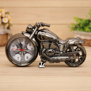 Sveglia con puntatore in plastica per camera da letto con sveglia per motocicletta, dimensioni: 23 * 13 * 6 cm, Gold, Gold, Red, Black, Gold, Black