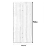 Tenda per porta con zanzariera magnetica Magic Mesh, dimensioni: 190x100 cm, Size:190x100cm(White), Size:190x100cm(Black), Size:190x100cm(Coffee), Size:190x100cm(Beige)