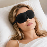 Maschera per dormire 3D in poliestere e spugna