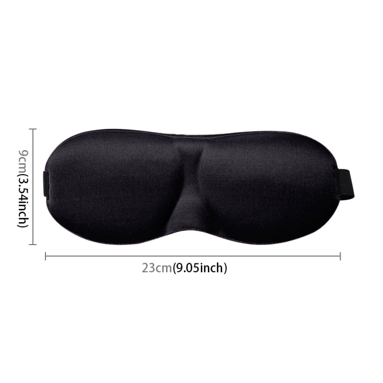 Maschera per dormire 3D in poliestere e spugna