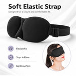 Maschera per dormire 3D in poliestere e spugna