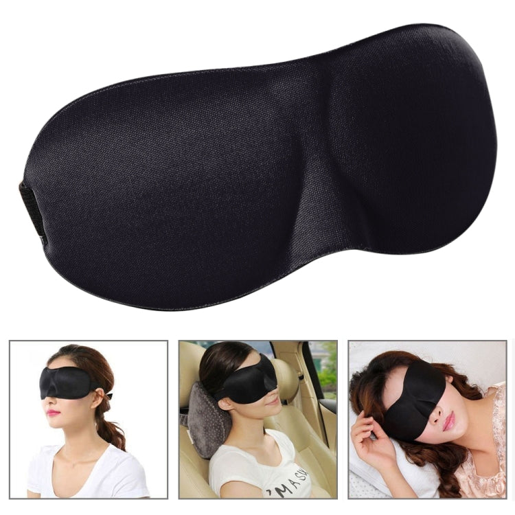 Maschera per dormire 3D in poliestere e spugna