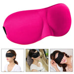 Maschera per dormire 3D in poliestere e spugna