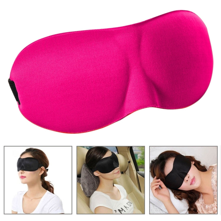 Maschera per dormire 3D in poliestere e spugna