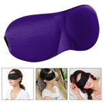 Maschera per dormire 3D in poliestere e spugna