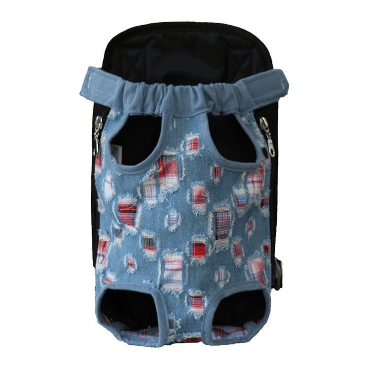 Borsa zaino trasportino per cani taglia L 42x34x10 cm