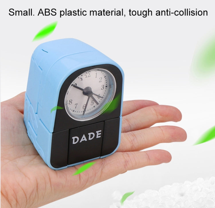Mini giocattolo robot con sveglia in plastica ABS