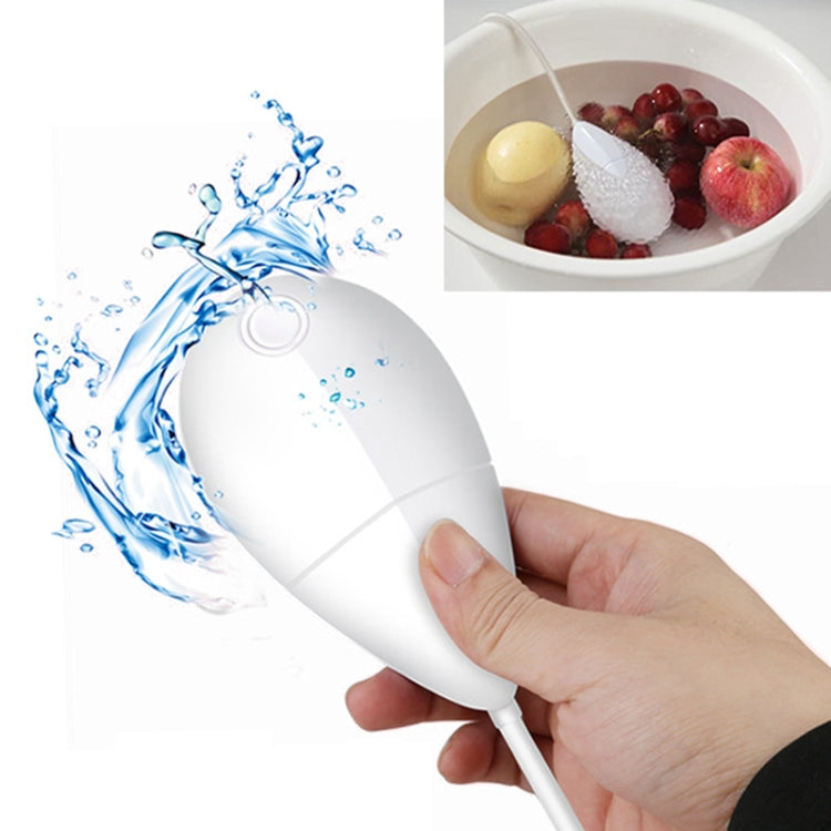Mini pulitore portatile per lavatrice ad ultrasuoni per abbigliamento/verdura/frutta, Water Drop Style