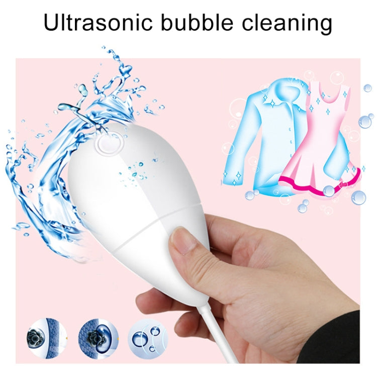 Mini pulitore portatile ad ultrasuoni per abbigliamento e aliment