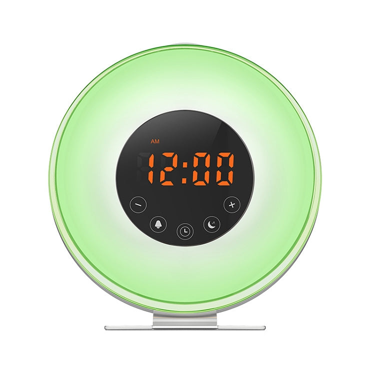 Sveglia multifunzione LED con luce alba e radio FM