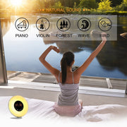 Sveglia multifunzione LED con luce alba e radio FM
