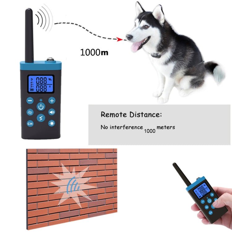 Collare antiabbaio automatico Sistema di controllo dell'addestramento degli animali domestici + Collare in pelle PU con scosse elettriche per cani, PD525