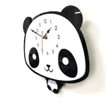 Orologio da parete in acrilico Panda Swing 30x30 cm