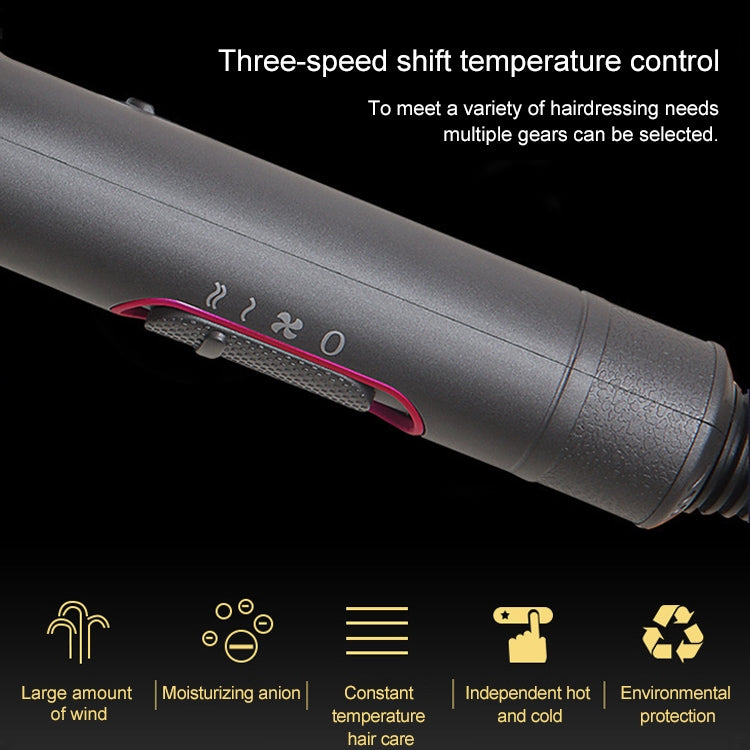 Asciugacapelli ad alta potenza da 2000 W ad aria calda fredda anionica a temperatura costante, presa UK, UK Plug (Grey+Blue) +2, UK Plug (Red + Black) +2, UK Plug (Red + Grey) +2