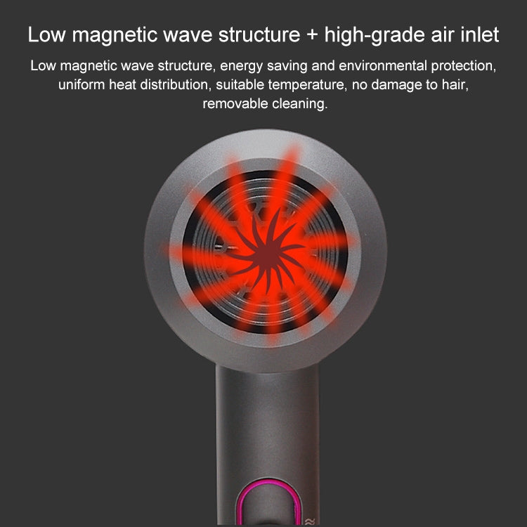 Asciugacapelli ad alta potenza da 2000 W ad aria calda fredda anionica a temperatura costante, presa UK, UK Plug (Grey+Blue) +2, UK Plug (Red + Black) +2, UK Plug (Red + Grey) +2