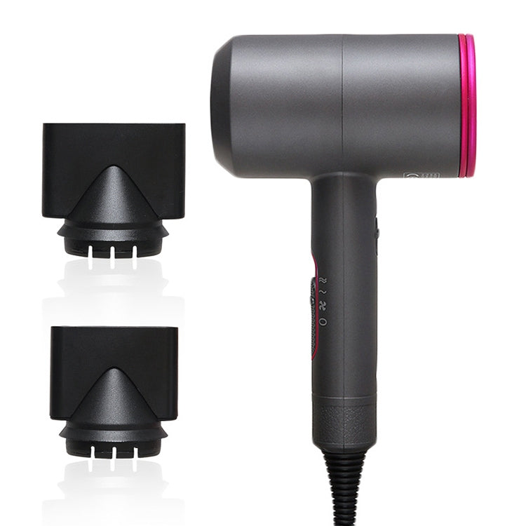 Asciugacapelli ad alta potenza da 2000 W ad aria calda fredda anionica a temperatura costante, presa UK, UK Plug (Grey+Blue) +2, UK Plug (Red + Black) +2, UK Plug (Red + Grey) +2