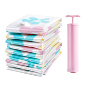 11 pezzi di sacchetti sottovuoto salvaspazio con motivo girasoli, sacchetti sottovuoto per indumenti Thinken Quilts con pompa a mano, inclusi: 3 pezzi 80*100 cm, 2 pezzi 60*80 cm, 3 pezzi 50*70 cm, 2 pezzi 40*60cm, 11 PCS Storage Bag