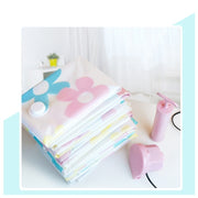 11 pezzi di sacchetti sottovuoto salvaspazio con motivo girasoli, sacchetti sottovuoto per indumenti Thinken Quilts con pompa a mano, inclusi: 3 pezzi 80*100 cm, 2 pezzi 60*80 cm, 3 pezzi 50*70 cm, 2 pezzi 40*60cm, 11 PCS Storage Bag