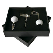 Apribottiglie da birra 4 in 1 + apribottiglie per vino rosso + tappo per vino rosso da golf + cofanetto, 4 in 1