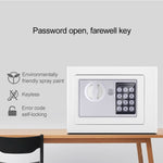 Cassetta di sicurezza elettronica da muro 25x18x18 cm