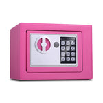 Cassetta di sicurezza elettronica da muro 25x18x18 cm