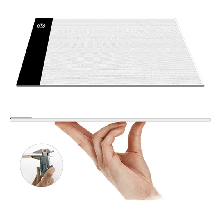 Blocco per schizzi da disegno formato A5 con luce LED USB