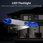 SK818 Trappole per aspirazione insetti con ricarica USB Catcher ragno elettrico per parassiti con luce LED, SK818 Orange, SK818 Blue