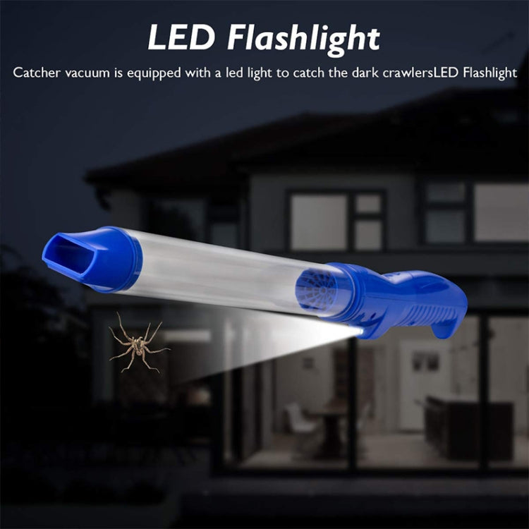 SK818 Trappole per aspirazione insetti con ricarica USB Catcher ragno elettrico per parassiti con luce LED, SK818 Orange, SK818 Blue