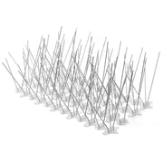 5 pezzi/set Repellente per uccelli Chiodi in acciaio inossidabile da 50 cm Punte per uccelli SK411, 5 PCS