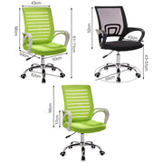 9050 Sedia per computer Sedia da ufficio Sedia con schienale per la casa Comoda sedia da scrivania semplice con struttura nera, Upgrade Black Frame(Black), Upgrade Black Frame(Orange), Upgrade Black Frame(Green), Upgrade Black Frame(Blue)