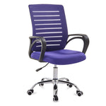 Sedia da ufficio con schienale ergonomico e cuscino