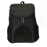 Zaino portatile pieghevole in nylon traspirante per trasportini per animali domestici, dimensioni: 45 x 36 x 31 cm, Size: 45 x 36 x 31cm Black, Size: 45 x 36 x 31cm Coffee, Size: 45 x 36 x 31cm Blue, Size: 45 x 36 x 31cm Red