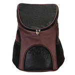 Zaino pieghevole in nylon traspirante per animali 45x36x31 cm