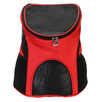 Zaino pieghevole in nylon traspirante per animali 33x30x24 cm