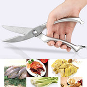Cesoia per gadget da cucina da 10 pollici per pollame, pesce, osso di pollo, taglierina in acciaio inossidabile, confezione in custodia, Case Package