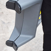 Sgabello per autolavaggio con scala pieghevole a doppia faccia in plastica spessa, Double-sided Folding Ladder