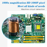 Microscopio digitale 1000X HD 1080P WiFi con 8 LED