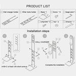 Home Vacuum Cleaner Hanger Storage Rack Free Punching For Dyson V6 V7 V8 V10