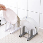 3 ripiani portapiatti in plastica rimovibili da cucina multifunzione, consegna colore casuale, Dish Rack Shelves