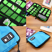 Organizzatore da viaggio portatile Borsa da collezione Custodia Custodia Gadget digitale Accessori elettronici, Dimensioni: 25,7 * 18,5 * 1,2 cm, HC3103B, HC3103L, HC3103G, HC3103TT