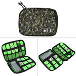 Organizzatore da viaggio per accessori digitali 26x18,5x1,5 cm