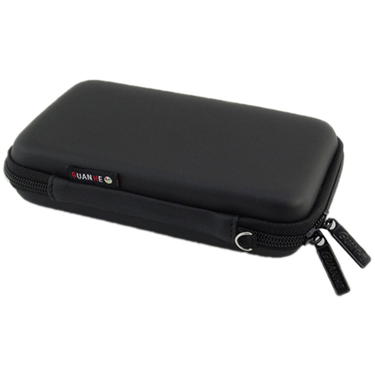 Borsa da viaggio portatile multifunzione in materiale EVA per dispositivi digitali per telefono/power bank/disco USB/disco SD/console PSP, dimensioni interne: 16,5*9,5*3,8 cm